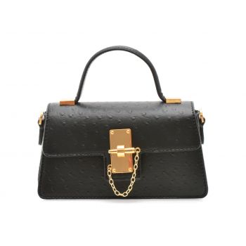 Geanta ALDO neagra, CAL LUNA 001, din piele ecologica