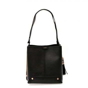 Geanta ALDO neagra, CALLIA 001, din piele ecologica