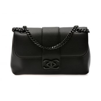 Geanta ALDO neagra, CCHARLICARRY 008, din piele ecologica