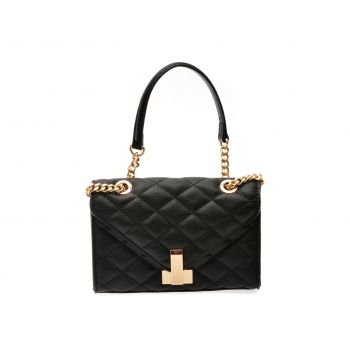 Geanta ALDO neagra, CHELSY 001, din piele ecologica