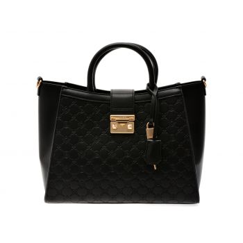 Geanta ALDO neagra, CRELALLY 001, din piele ecologica