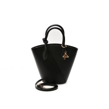 Geanta ALDO neagra, DAPHNEY 006, din piele ecologica