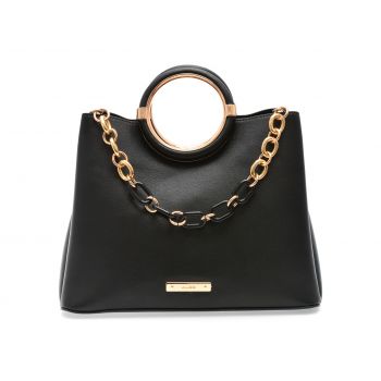 Geanta ALDO neagra, DOVIE 001, din piele ecologica