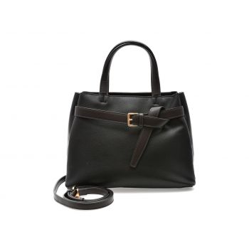 Geanta ALDO neagra, EBAECLYA 001, din piele ecologica