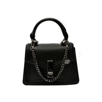 Geanta ALDO neagra, EMALINE 007, din piele ecologica