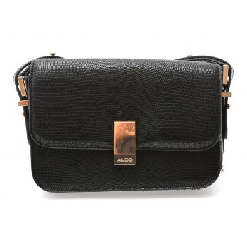 Geanta ALDO neagra, ETEINI 001, din piele ecologica