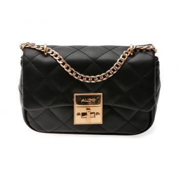 Geanta ALDO neagra, FEY 001, din piele ecologica