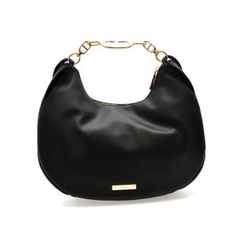 Geanta ALDO neagra, GWIAMAR 001, din piele ecologica