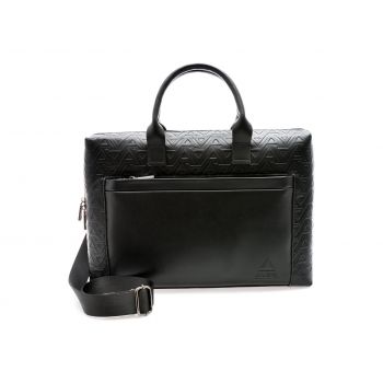 Geanta ALDO neagra, JETTSAN 009, din piele ecologica