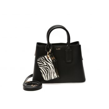 Geanta ALDO neagra, JEYNNA 001, din piele ecologica