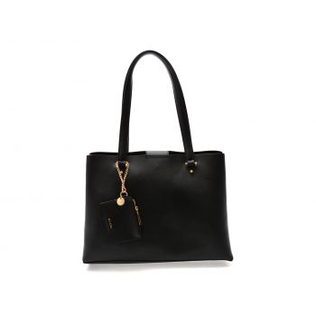 Geanta ALDO neagra, KORER 001, din piele ecologica