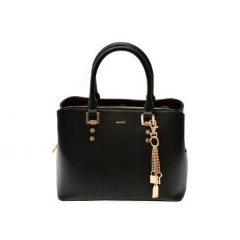 Geanta ALDO neagra, LEGOIRI 001, din piele ecologica