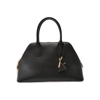 Geanta ALDO neagra, MALAKAI 001, din piele ecologica