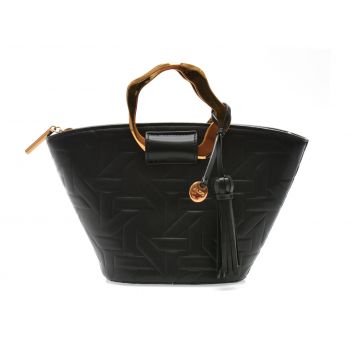 Geanta ALDO neagra, MALEDE 006, din piele ecologica