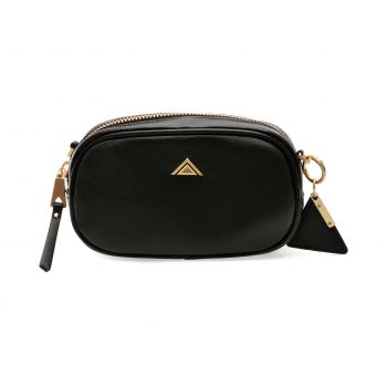 Geanta ALDO neagra, MOANAH 006, din piele ecologica