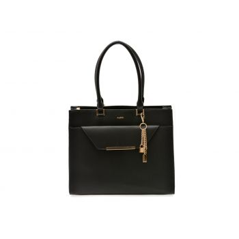 Geanta ALDO neagra, NORALI 001, din piele ecologica