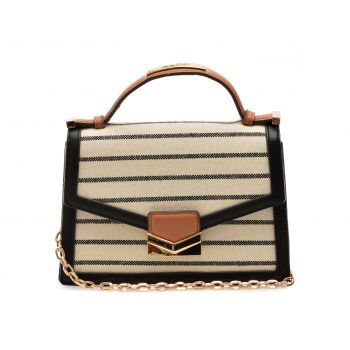 Geanta ALDO neagra, PHILANIE 017, din material textil