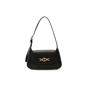 Geanta ALDO neagra, RHIANON 001, din piele ecologica