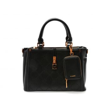 Geanta ALDO neagra, SALWAH 001, din piele ecologica