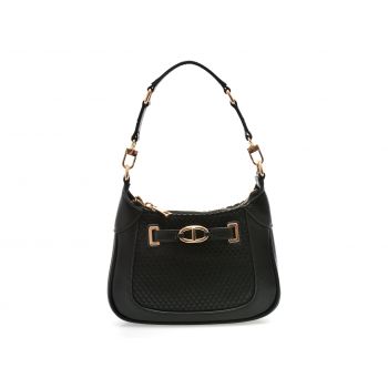 Geanta ALDO neagra, SEADE 001, din piele ecologica