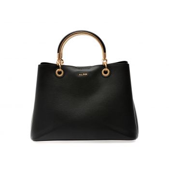 Geanta ALDO neagra, SURGOINE 001, din piele ecologica