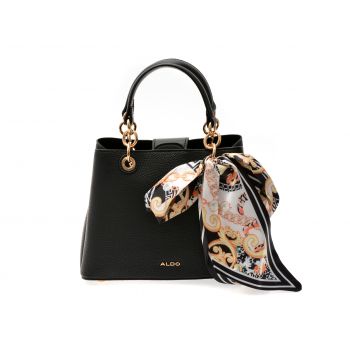 Geanta ALDO neagra, TENTERDEN 004, din piele ecologica