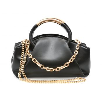 Geanta ALDO neagra, THERRIA 007, din piele ecologica