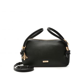 Geanta ALDO neagra, VALEREL 001, din piele ecologica