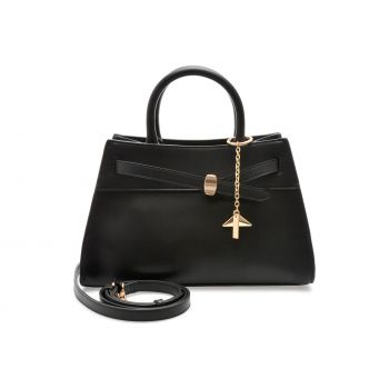 Geanta ALDO neagra, VASILIA 001, din piele ecologica