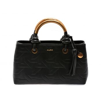 Geanta ALDO neagra, YERIN 006, din piele ecologica