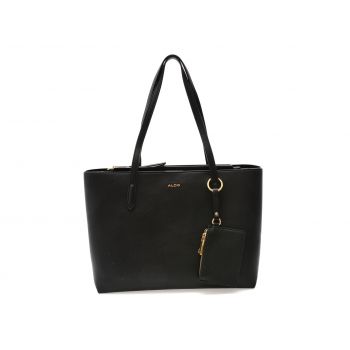 Geanta ALDO neagra, YSABELLE 001, din piele ecologica