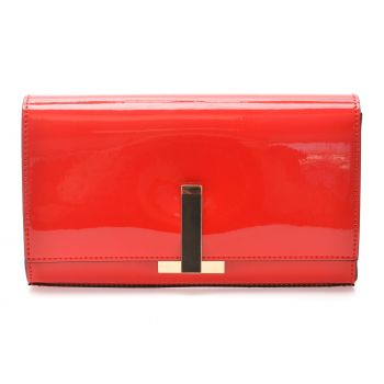 Geanta ALDO rosie, ADORING 600, din piele ecologica lacuita