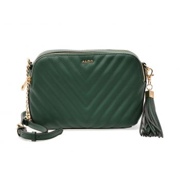 Geanta ALDO verde, APEY 342, din piele ecologica