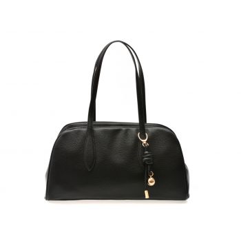 Geanta CALL IT SPRING neagra, HAYLA 001, din piele ecologica de firma originala