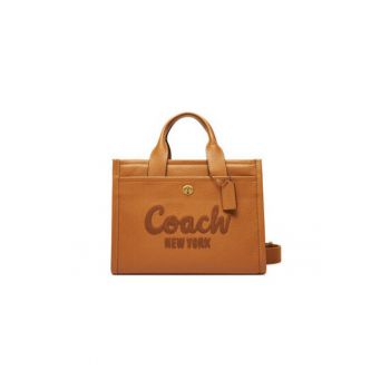 Geantă dama  CAM75 - Piele naturală - Maro