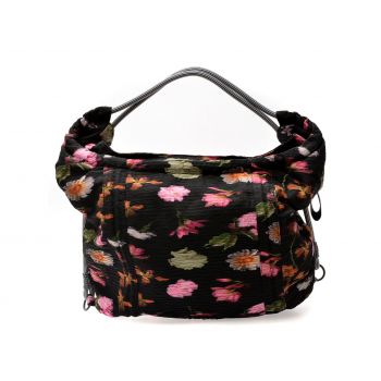 Geanta DESIGUAL neagra, SAXY22, din material textil
