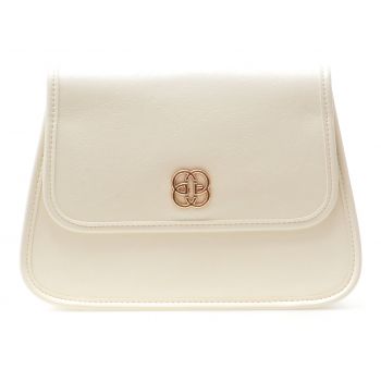 Geanta EPICA alba, 2666, din piele ecologica