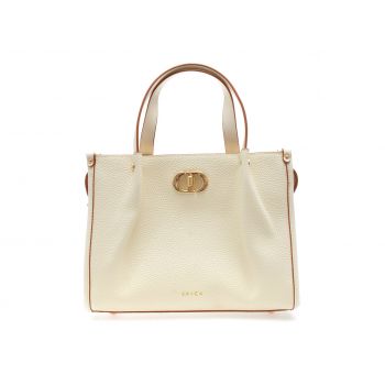 Geanta EPICA alba, 5641076, din piele ecologica