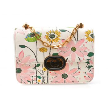 Geanta EPICA alba, 632, din piele ecologica