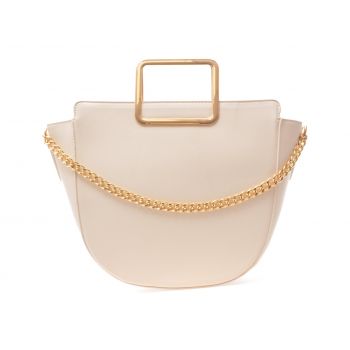 Geanta EPICA alba, 644119, din piele ecologica