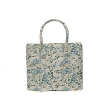 Geanta EPICA alba, 720355L, din piele ecologica