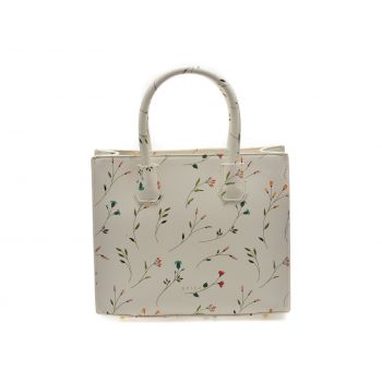 Geanta EPICA alba, 720355L, din piele ecologica