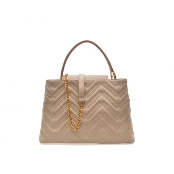 Geanta EPICA bej, TW17, din piele ecologica