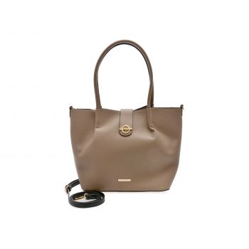 Geanta EPICA gri, 7044, din piele ecologica