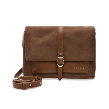 Geanta EPICA maro, 281, din piele ecologica