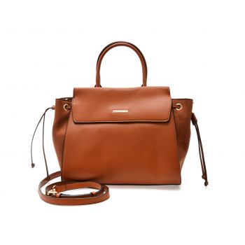 Geanta EPICA maro, 6053, din piele ecologica