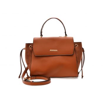 Geanta EPICA maro, 6A06, din piele ecologica