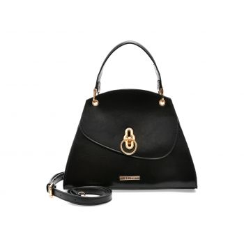 Geanta EPICA neagra, 2420088, din piele ecologica