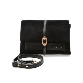 Geanta EPICA neagra, 281, din piele ecologica