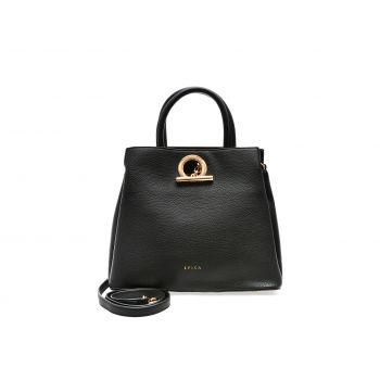 Geanta EPICA neagra, 3244, din piele ecologica